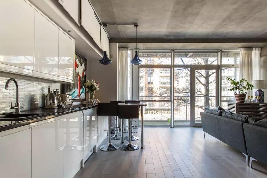 Canal-Side Apartment In Shoreditch لندن المظهر الخارجي الصورة